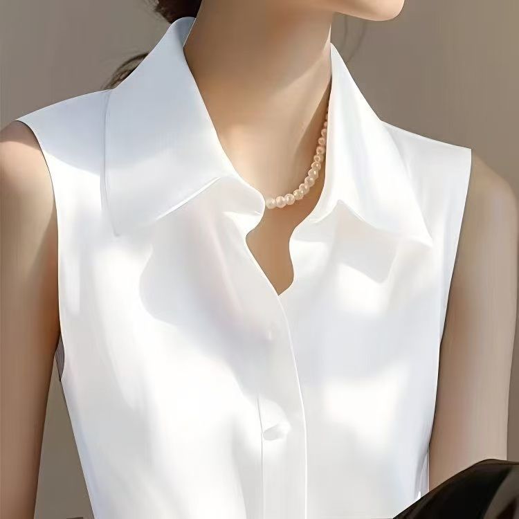 Shirt Camp Collar - Kemeja Rompi Tanpa Lengan Kerah POLO