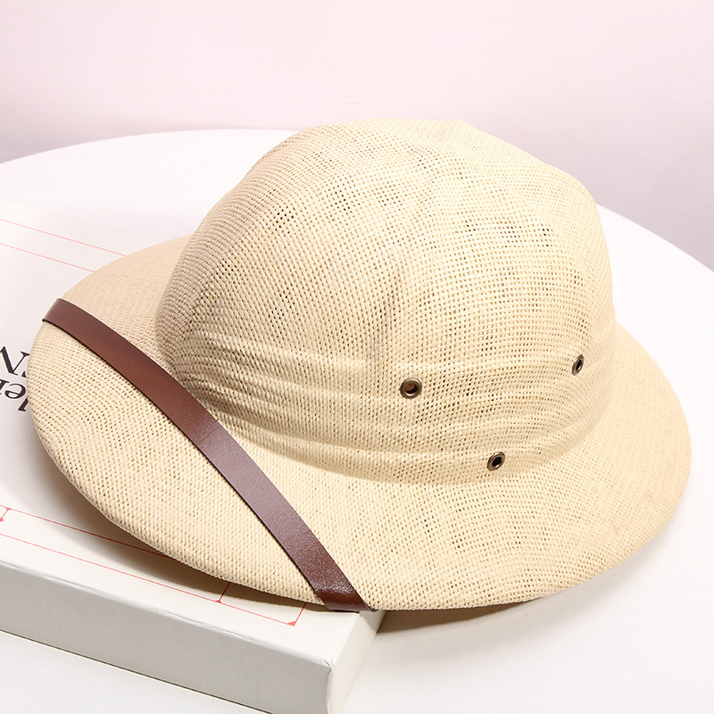 Bucket Hat Straw - Topi Ukuran Besar 2026 Topi Jepang