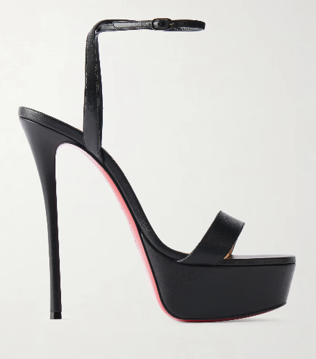 Sandal Stiletto Platform Kulit - Casual Sandal Leather ulasan dan harga