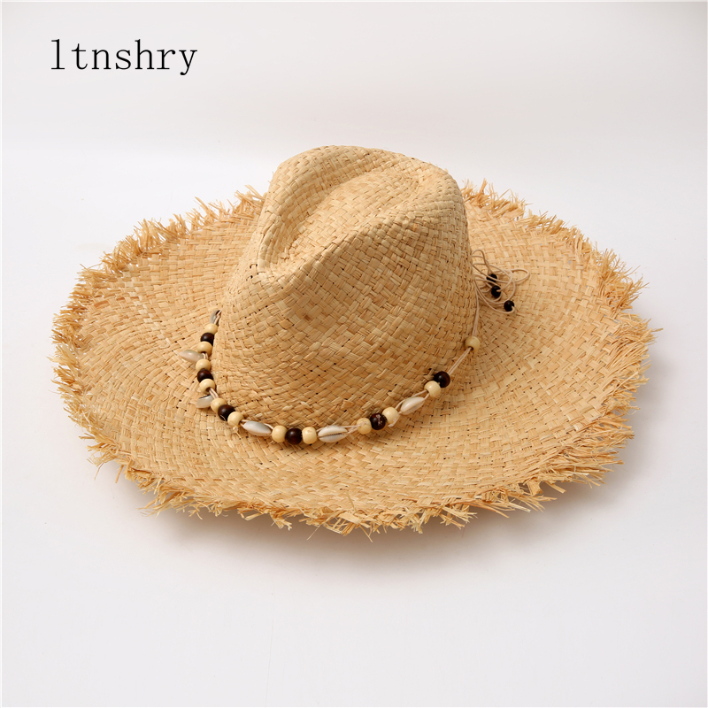 Topi Jerami Wanita Warna Solid - Bucket Hat Straw ulasan dan harga
