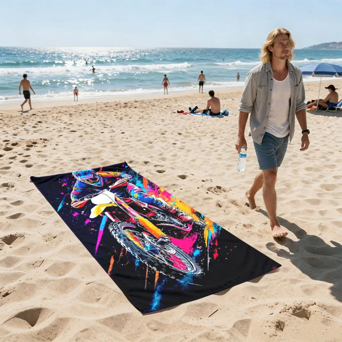 Handuk Pantai Ukuran Besar unt - Sarong Men Wrap ulasan dan harga