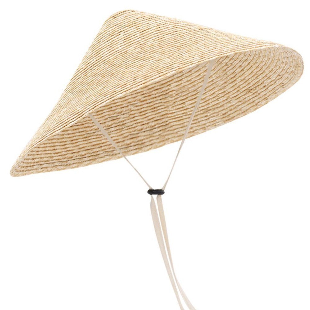 Topi Jerami Pinggiran Lebar Be - Bucket Hat Straw ulasan dan harga